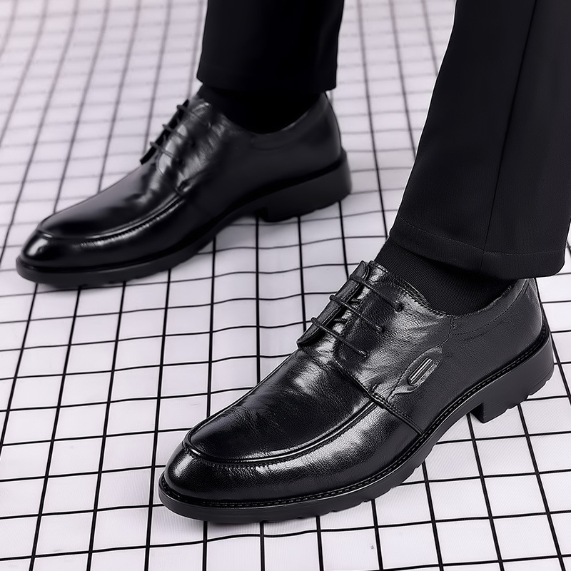 Men'S Formal Office Wear Shoes - Men's leather shoes for casual business,