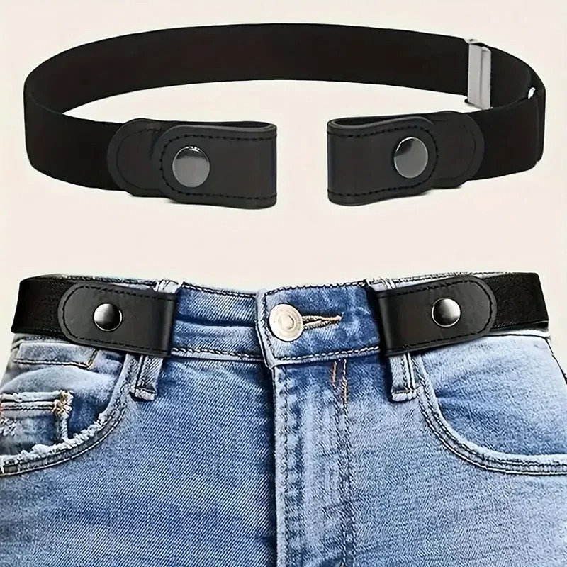 Men'S Formal Wear Belt - Canvas Adjustable Elastic Waist Band Invisible