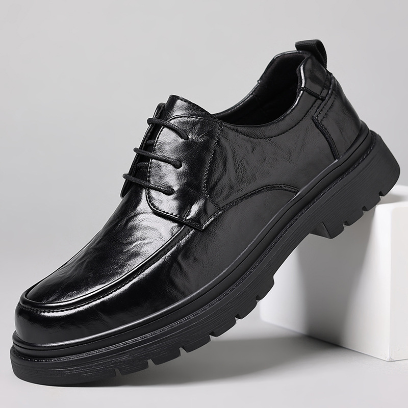 Men'S Formal Office Wear Shoes - Men's leather shoes for casual business,