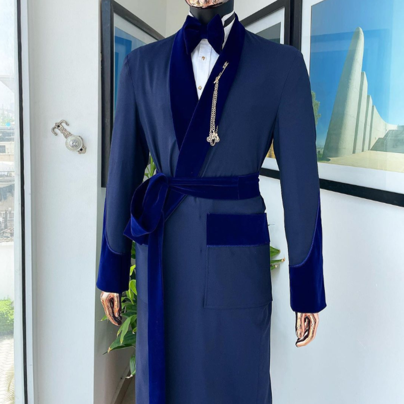Formal Wear For Men In Wedding - Tailor Made Royal Blue Men Suit