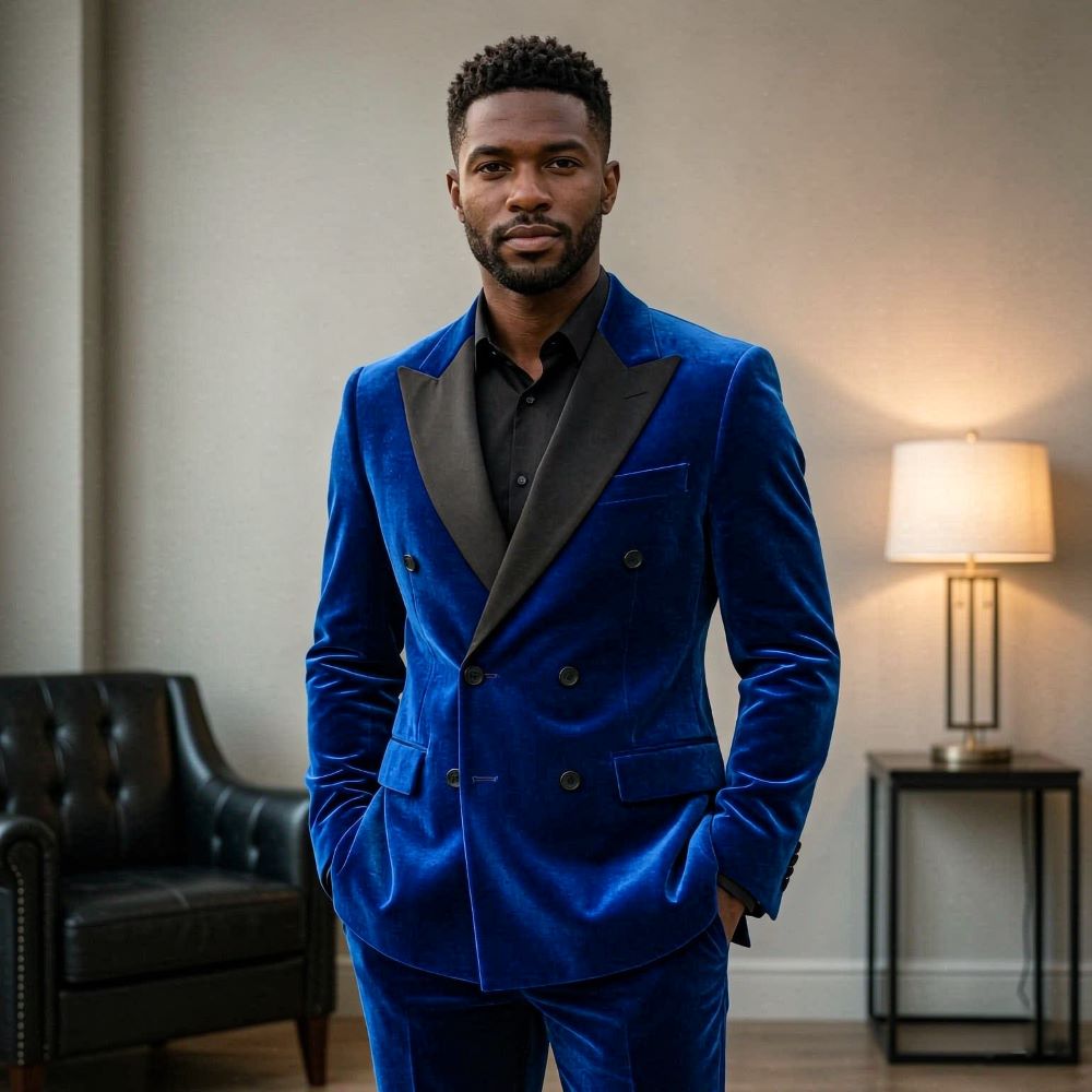 Formal Velvet Suits for Men Do - Formal Wear For Men In Wedding 评论和价格