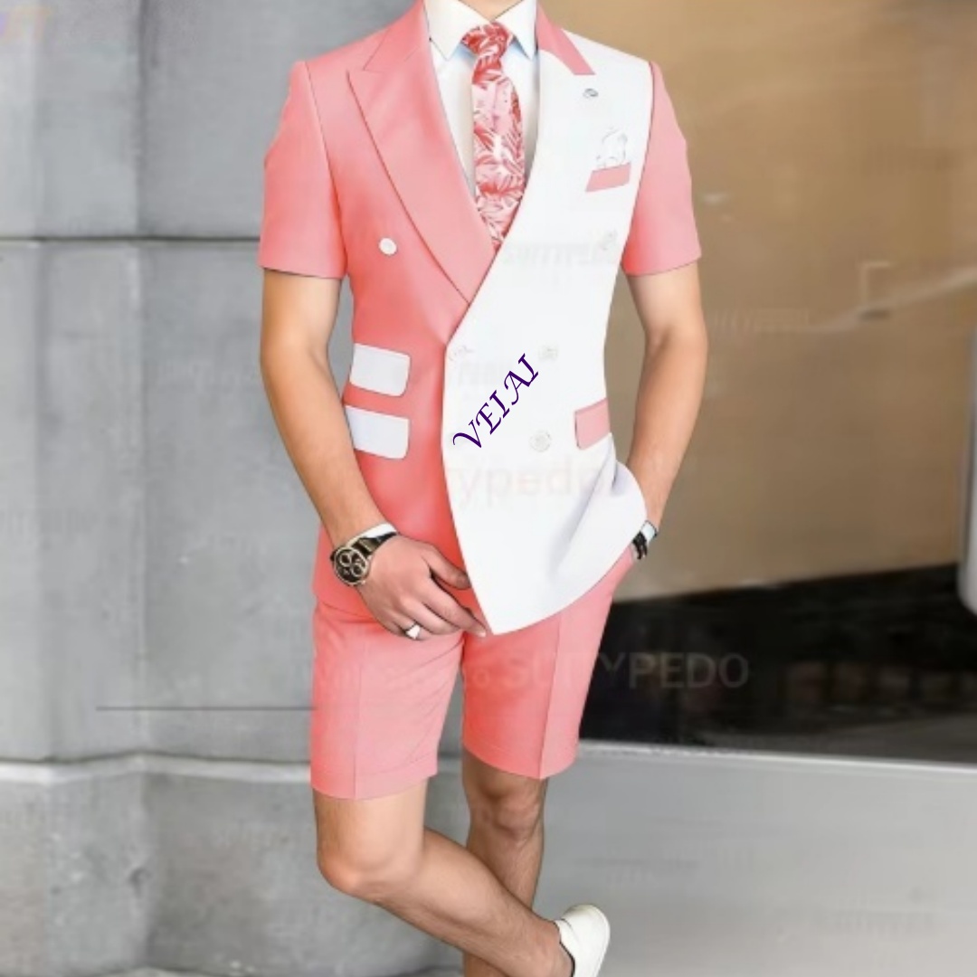 Summer Men's 2-Piece Casual Su - Men Formal Wear In Summer 评论和价格
