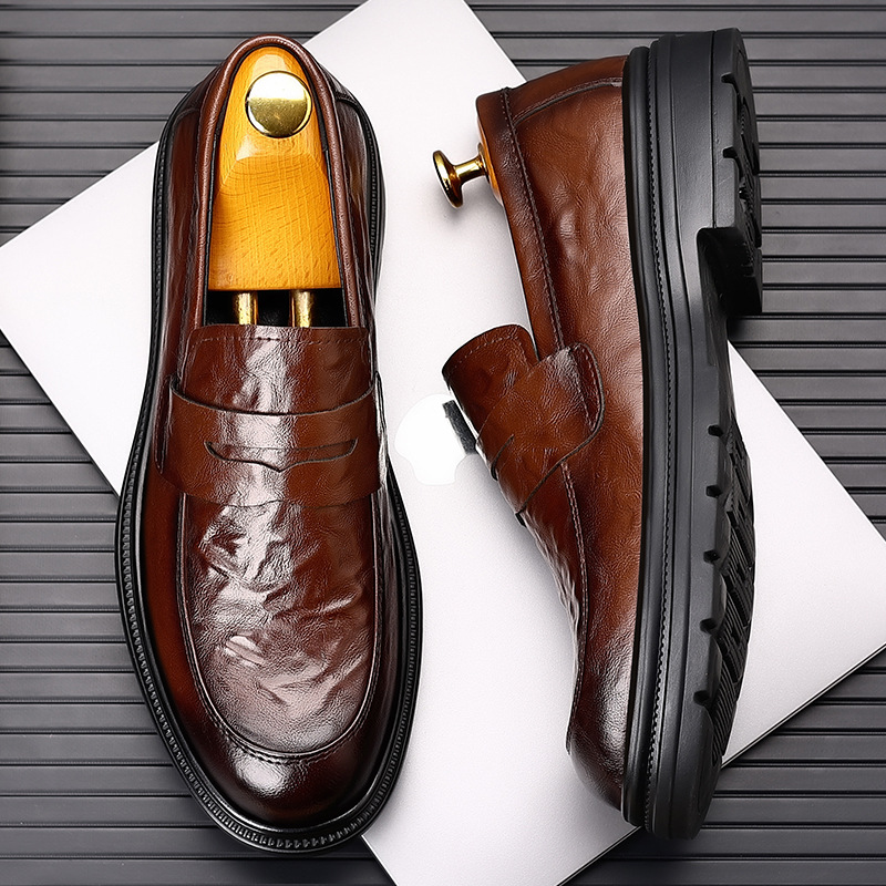 Men's leather shoes for casual - Men'S Formal Office Wear Shoes 评论和价格