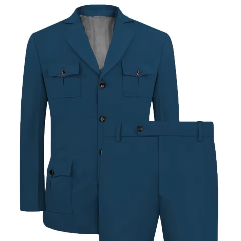 Men's Suits Jakcet Casual Khak - Men Formal Wear With Blazer 评论和价格