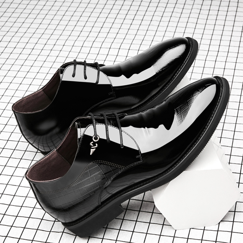 3/6/8 Cm Elevator Shoes Men Dr - Men'S Formal Wear Accessories 评论和价格
