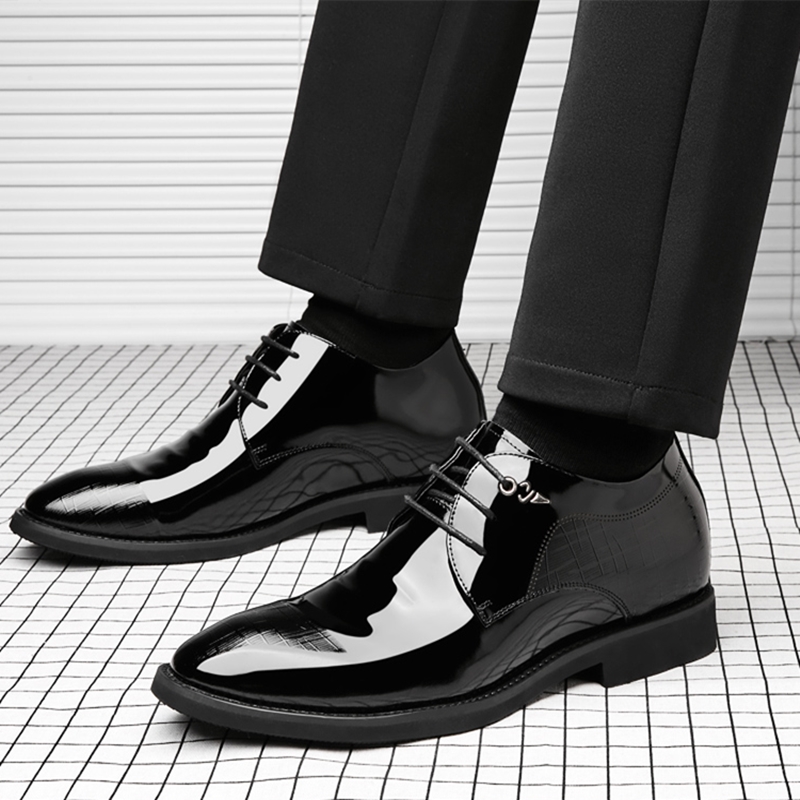 3/6/8 Cm Elevator Shoes Men Dr - Men'S Formal Wear Accessories 评论和价格