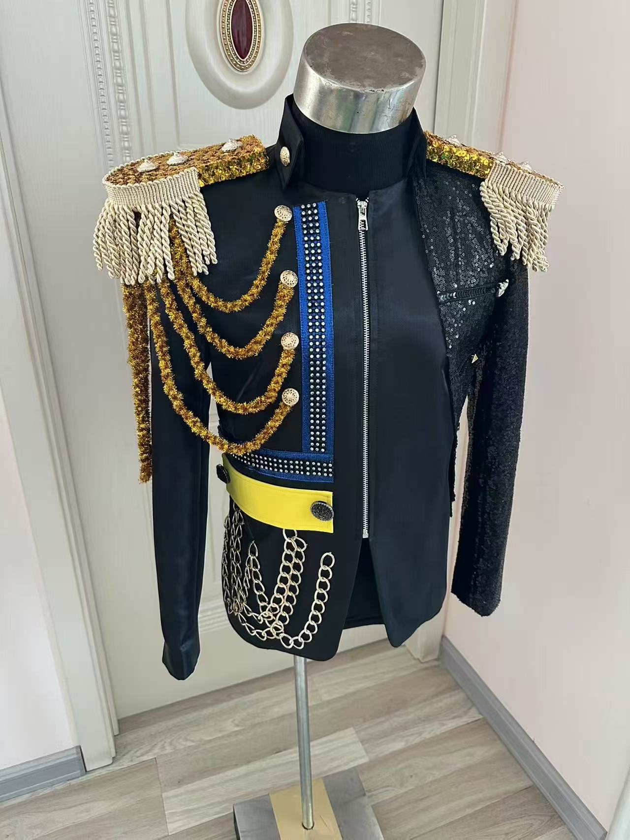 New Men Tassel Royal Jacket We - Formal Wear For Men In Wedding 评论和价格