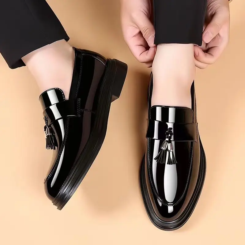 Black Social Shoe for Men Casu - Men'S Formal Wear Accessories 评论和价格