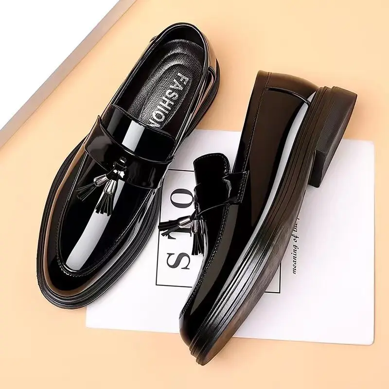 Black Social Shoe for Men Casu - Men'S Formal Wear Accessories 评论和价格