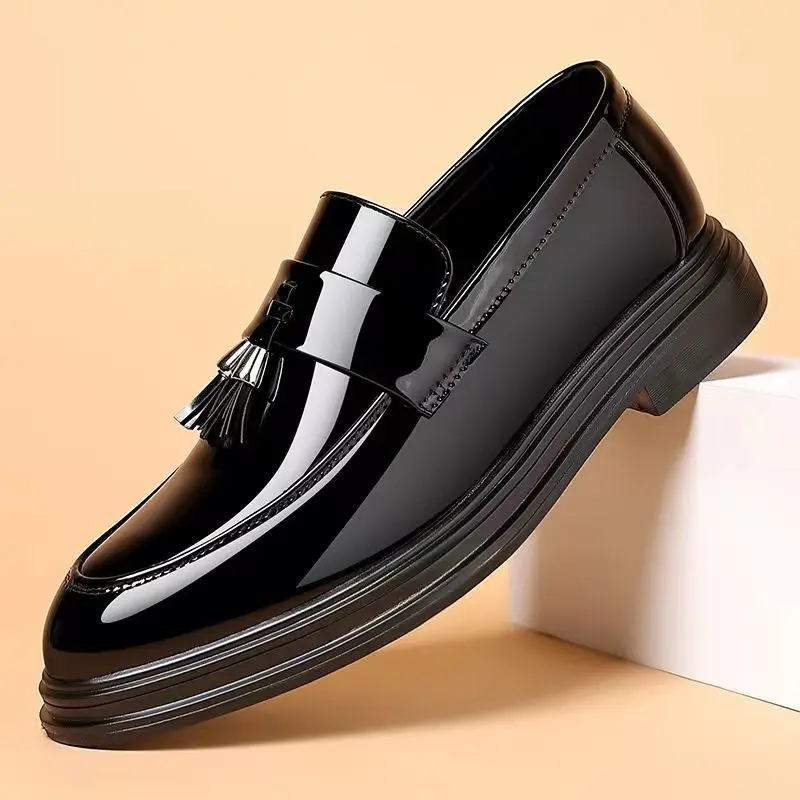 Black Social Shoe for Men Casu - Men'S Formal Wear Accessories 评论和价格