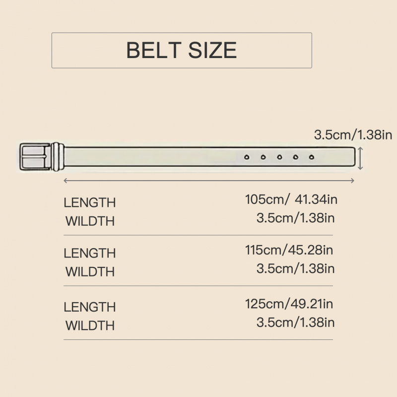 Men's Formal Belt, Solid White - Men'S Formal Wear Belt 评论和价格