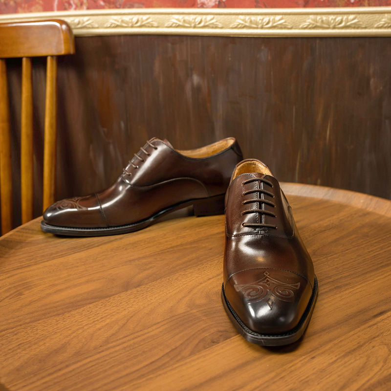 Carved three-joint men's shoes - Men'S Style Formal Wear 评论和价格