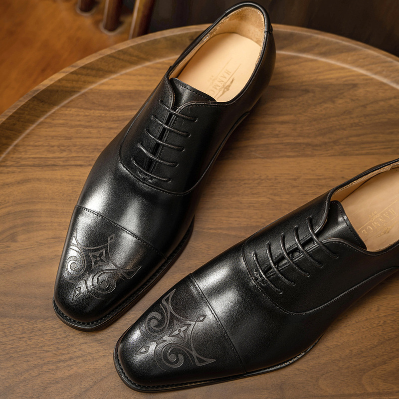 Carved three-joint men's shoes - Men'S Style Formal Wear 评论和价格