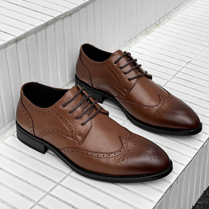Men Summer Carved Blok Shoes B - Men Formal Wear In Summer 评论和价格