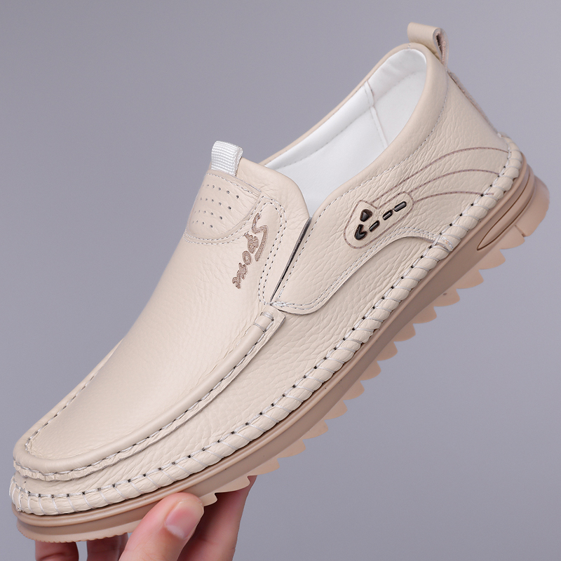 Genuine First Layer Cowhide Bu - Men Formal Wear With Sneakers 评论和价格