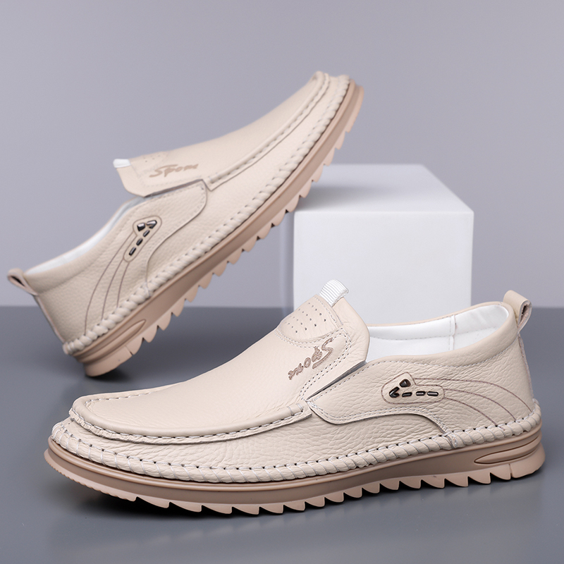 Genuine First Layer Cowhide Bu - Men Formal Wear With Sneakers 评论和价格