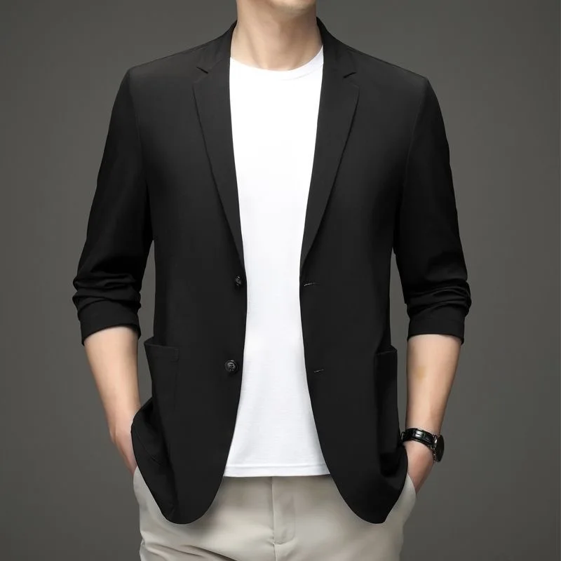 New Summer Men Thin Blazers Bu - Men Formal Wear In Summer 评论和价格
