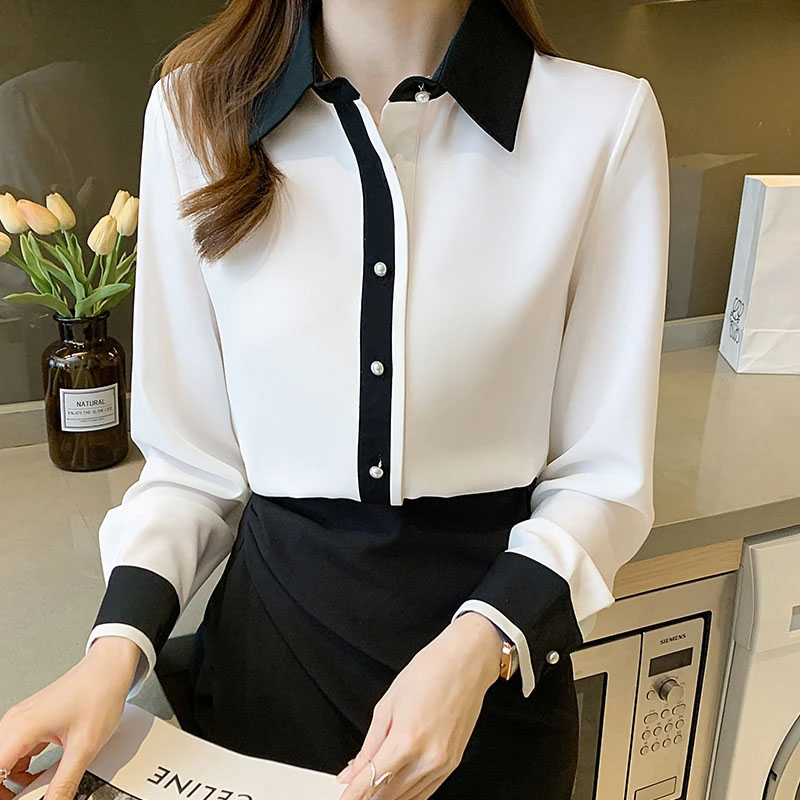 White Chiffon Shirt for Women  - Men'S Formal Wear Accessories 评论和价格
