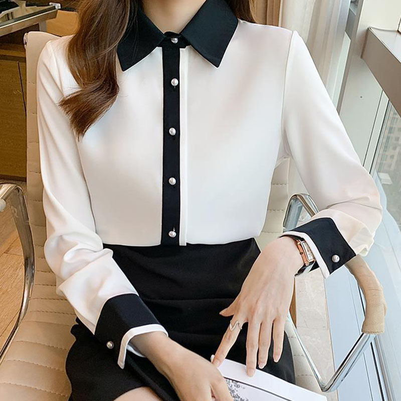 White Chiffon Shirt for Women  - Men'S Formal Wear Accessories 评论和价格