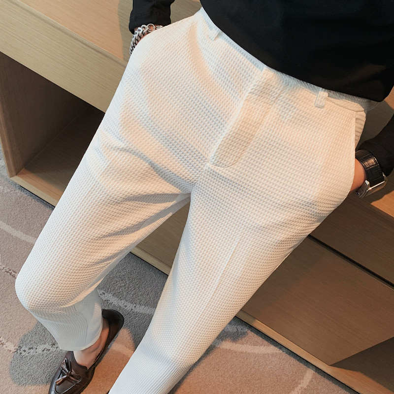 2024 Autumn New Waffle Stretch - Men'S Formal Wear Accessories 评论和价格