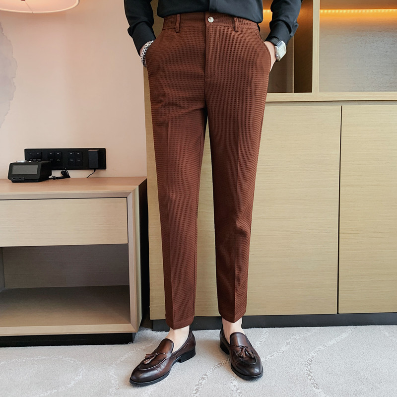 2024 Autumn New Waffle Stretch - Men'S Formal Wear Accessories 评论和价格
