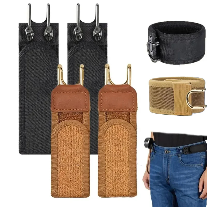 Hot Unisex Buckleless Elastic  - Men'S Formal Wear Belt 评论和价格