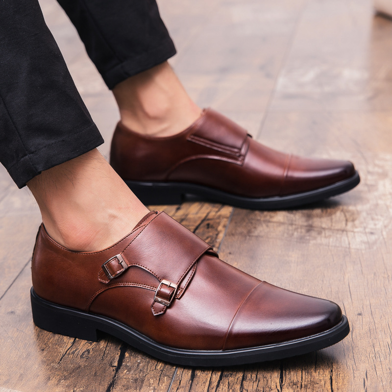 New Men Oxfords Shoes Black an - Men'S Formal Office Wear Shoes 评论和价格