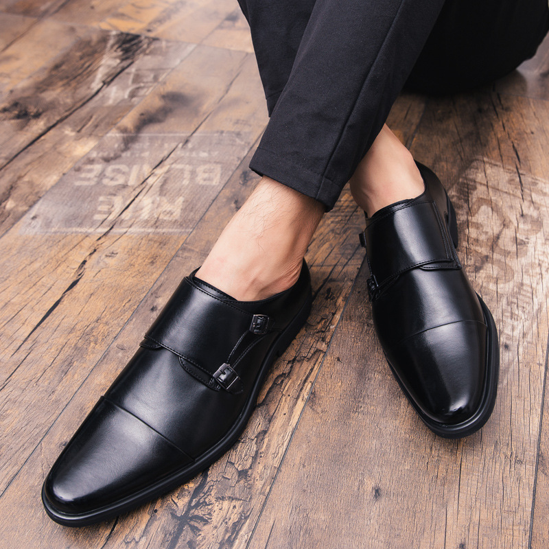 New Men Oxfords Shoes Black an - Men'S Formal Office Wear Shoes 评论和价格