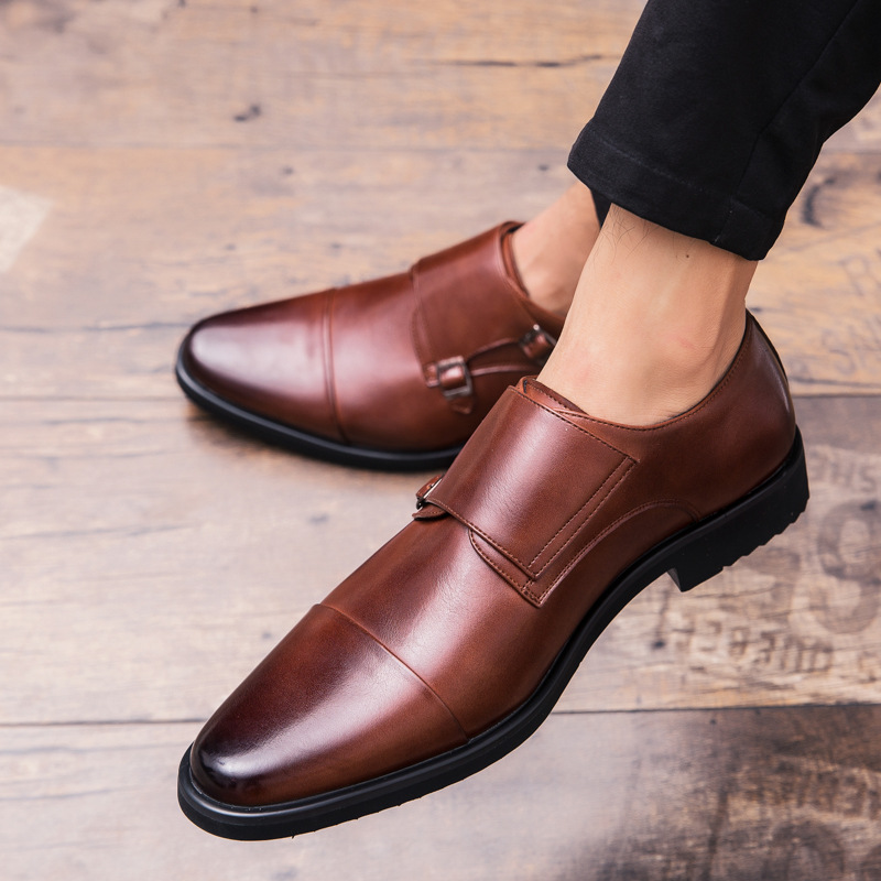 New Men Oxfords Shoes Black an - Men'S Formal Office Wear Shoes 评论和价格