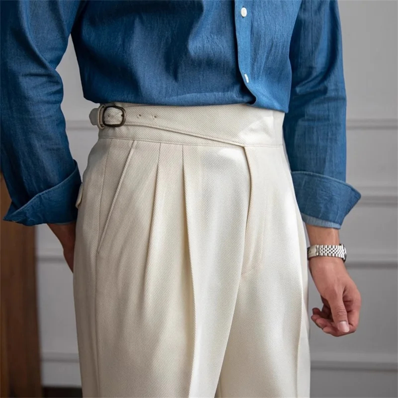 2026 New Men Suit Trousers Spr - Men'S Formal Wear Belt 评论和价格