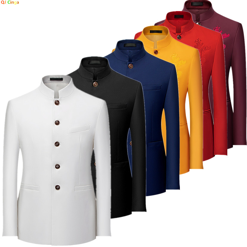 2026 Men's Chinese Style Long  - Men'S Style Formal Wear 评论和价格