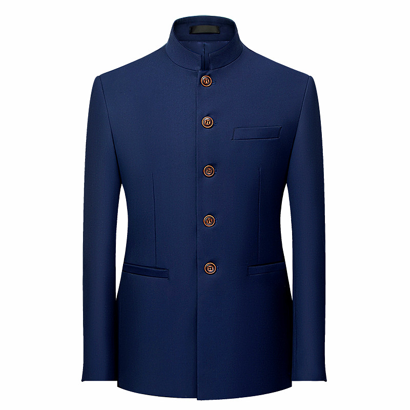 2026 Men's Chinese Style Long  - Men'S Style Formal Wear 评论和价格