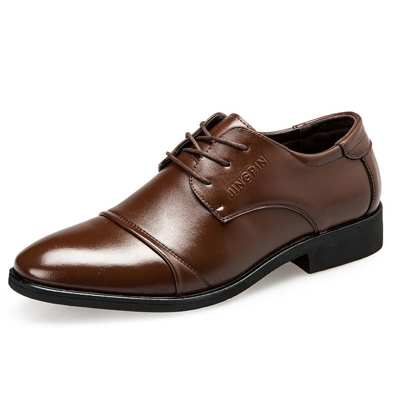 Large-Sized Men's Leather Shoe - Men'S Formal Party Wear Shoes 评论和价格