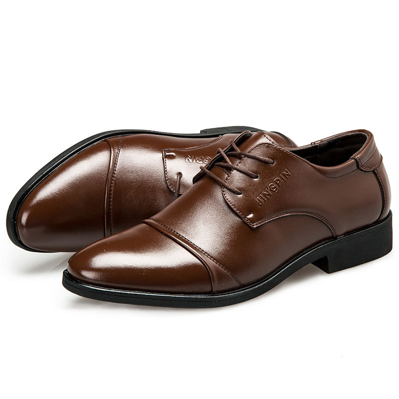 Large-Sized Men's Leather Shoe - Men'S Formal Party Wear Shoes 评论和价格