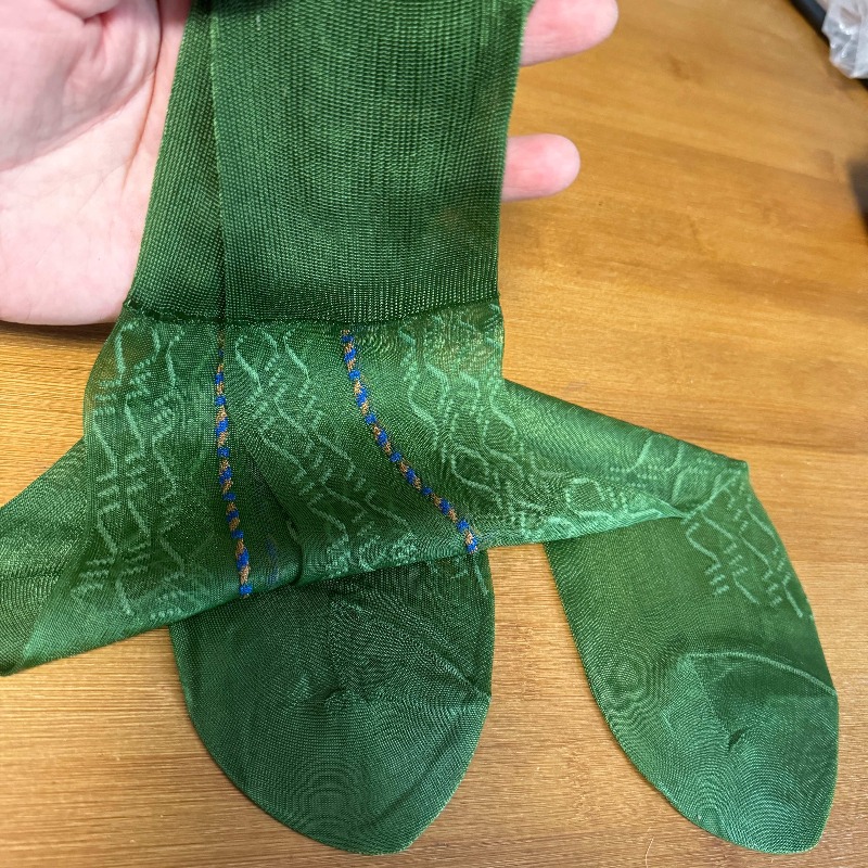 New Men Ultra Thin Dress Socks - Men Formal Wear In Summer 评论和价格