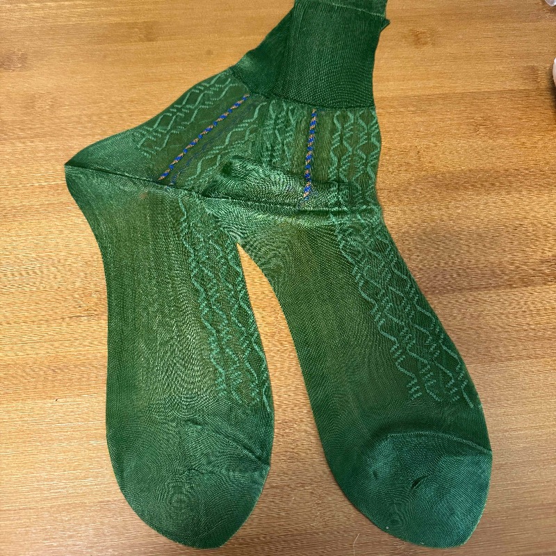 New Men Ultra Thin Dress Socks - Men Formal Wear In Summer 评论和价格