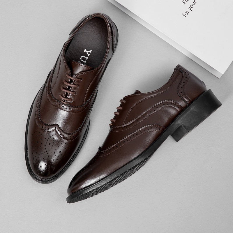 Formal Leather Shoes Classic M - Men'S Style Formal Wear 评论和价格