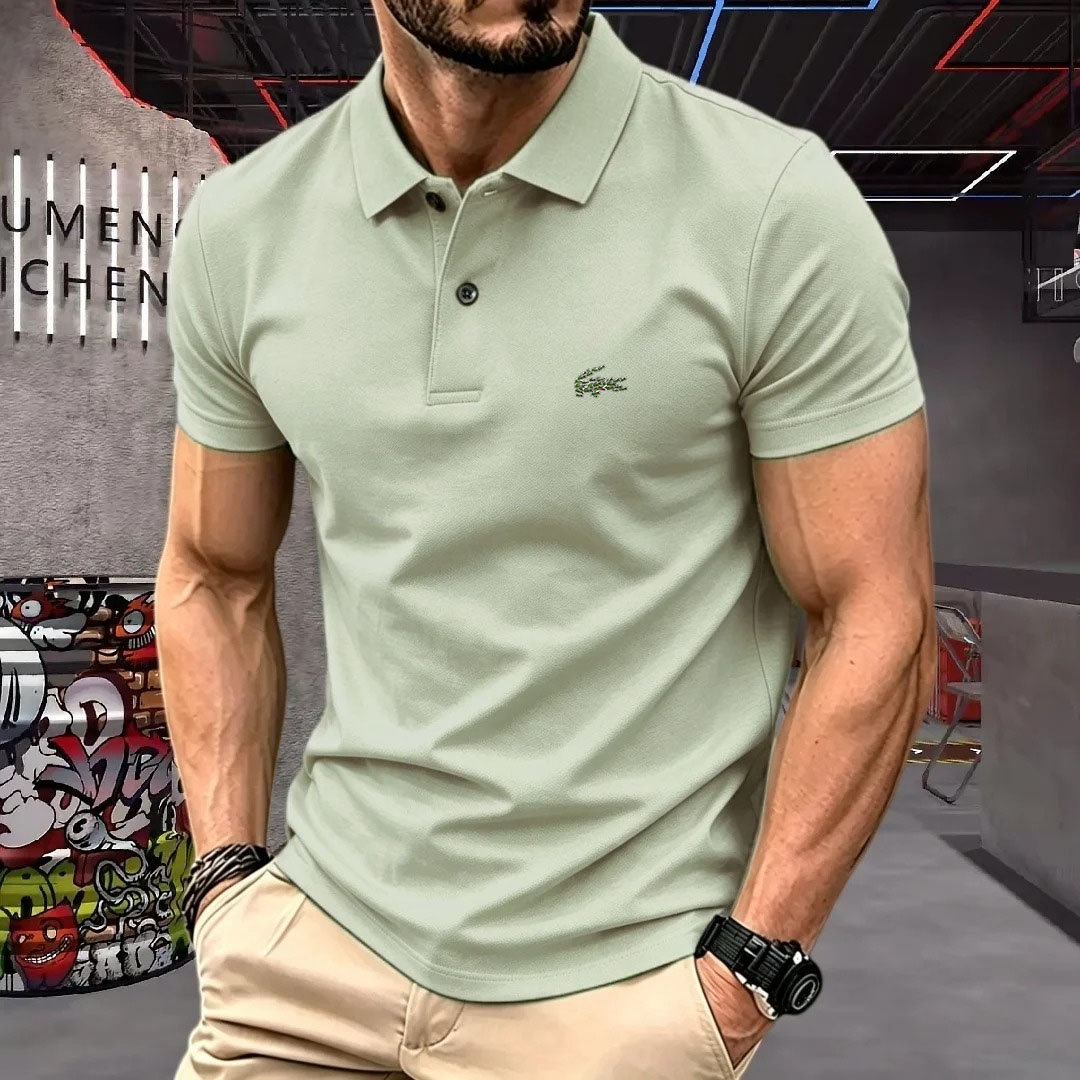 Man Short-Sleeved Polo Shirt L - Men'S Formal Wear Accessories 评论和价格