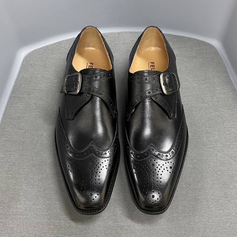 Men's Casual Shoes Carving Lea - Men'S Formal Party Wear Shoes 评论和价格