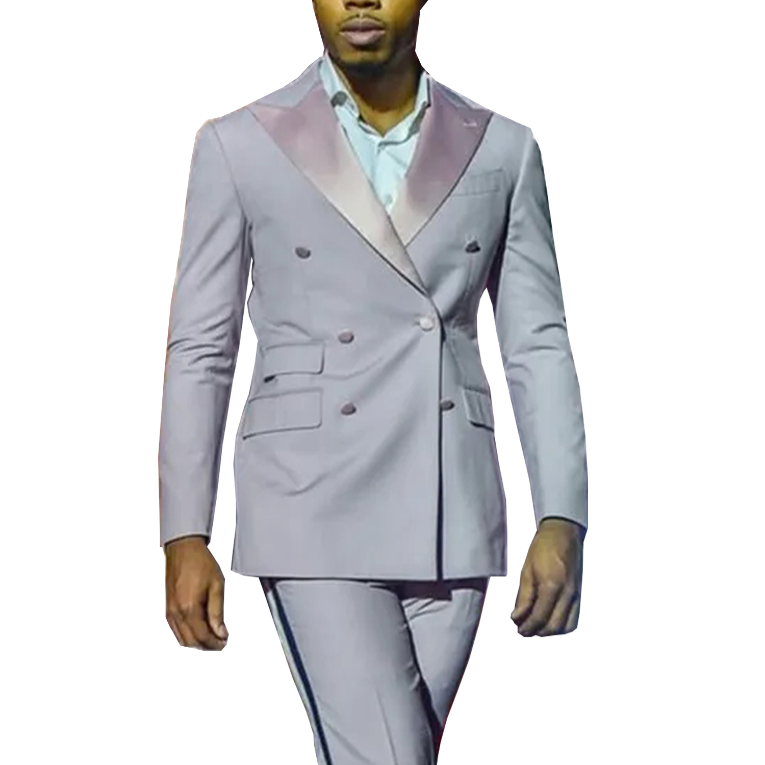 Gwenhwyfar New Light Pink Men' - Men Formal Wear With Blazer 评论和价格