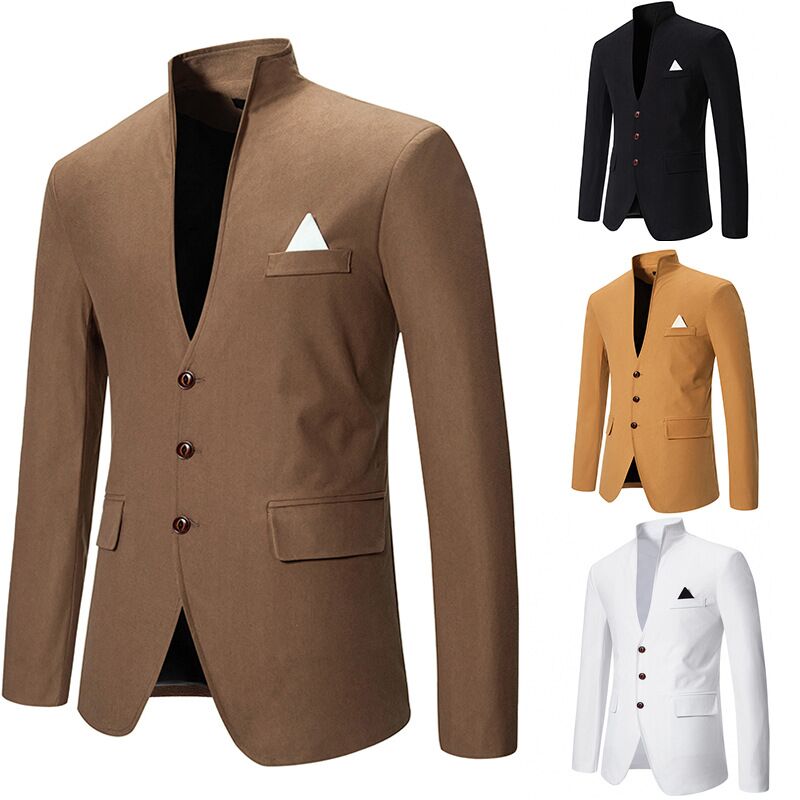 Casual Wedding Men's Tuxedo Ja - Men Formal Wear Office 评论和价格