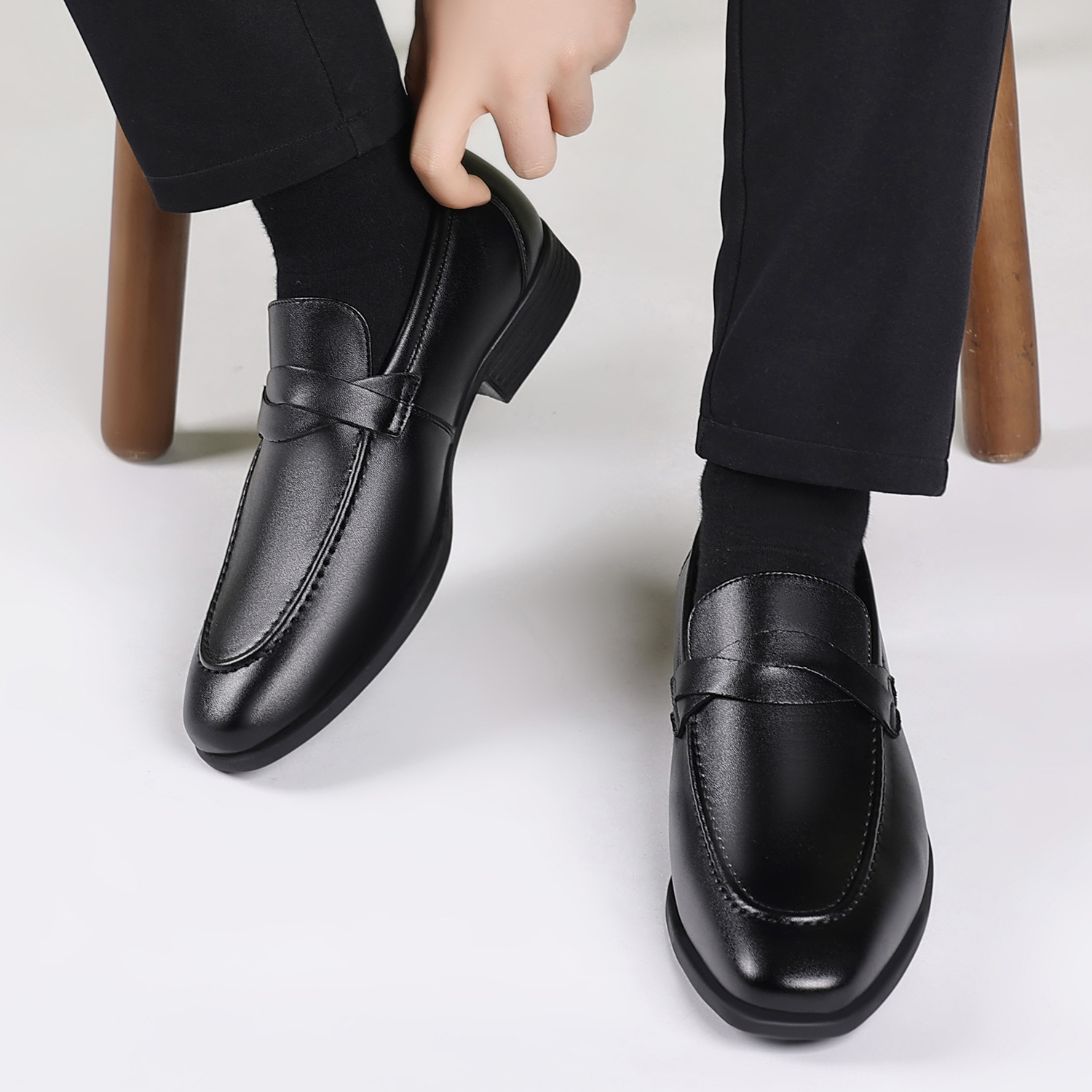 Men's leather shoes for formal - Men'S Formal Office Wear Shoes 评论和价格