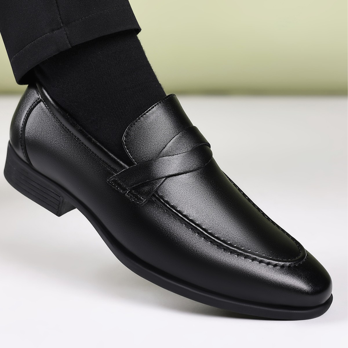 Men's leather shoes for formal - Men'S Formal Office Wear Shoes 评论和价格