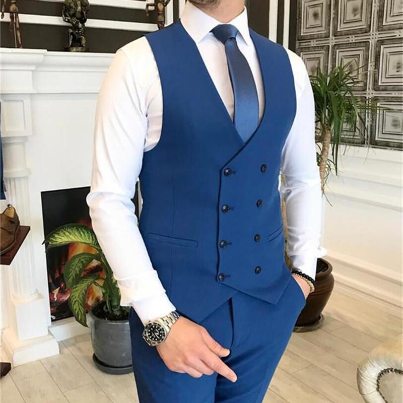 2021 Burgundy Double Breasted  - Men Formal Wear With Blazer 评论和价格