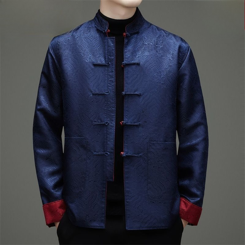 Tang-style Men Long-sleeved Do - Men'S Style Formal Wear 评论和价格