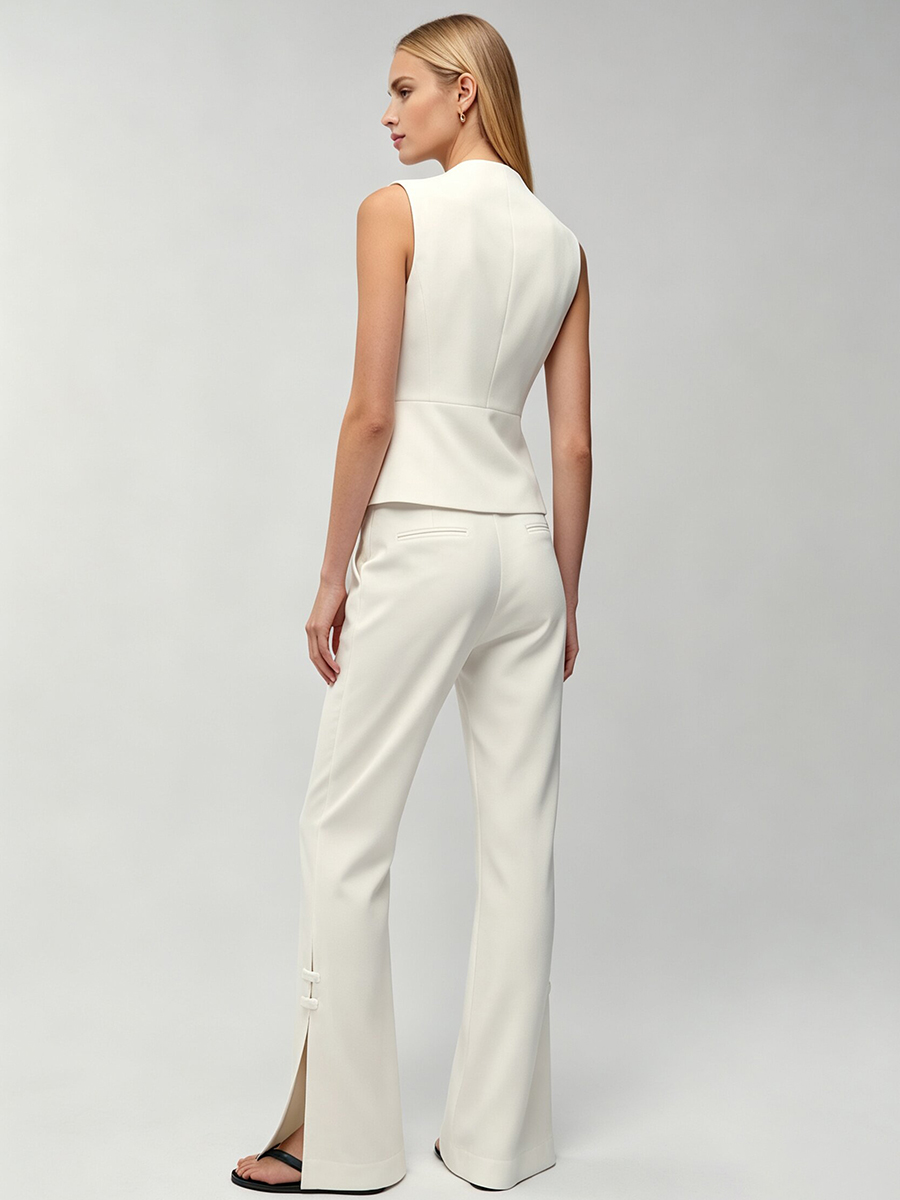 LIMO Women White Chinese Frog  - Men'S Formal Wear Accessories 评论和价格