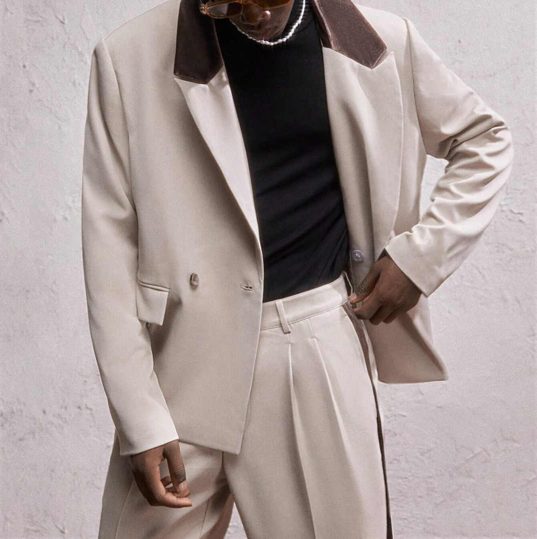 Simplicity Men Suit 2 Pieces J - Men'S Style Formal Wear 评论和价格