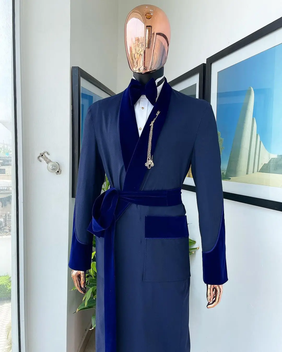 Tailor Made Royal Blue Men Sui - Formal Wear For Men In Wedding 评论和价格