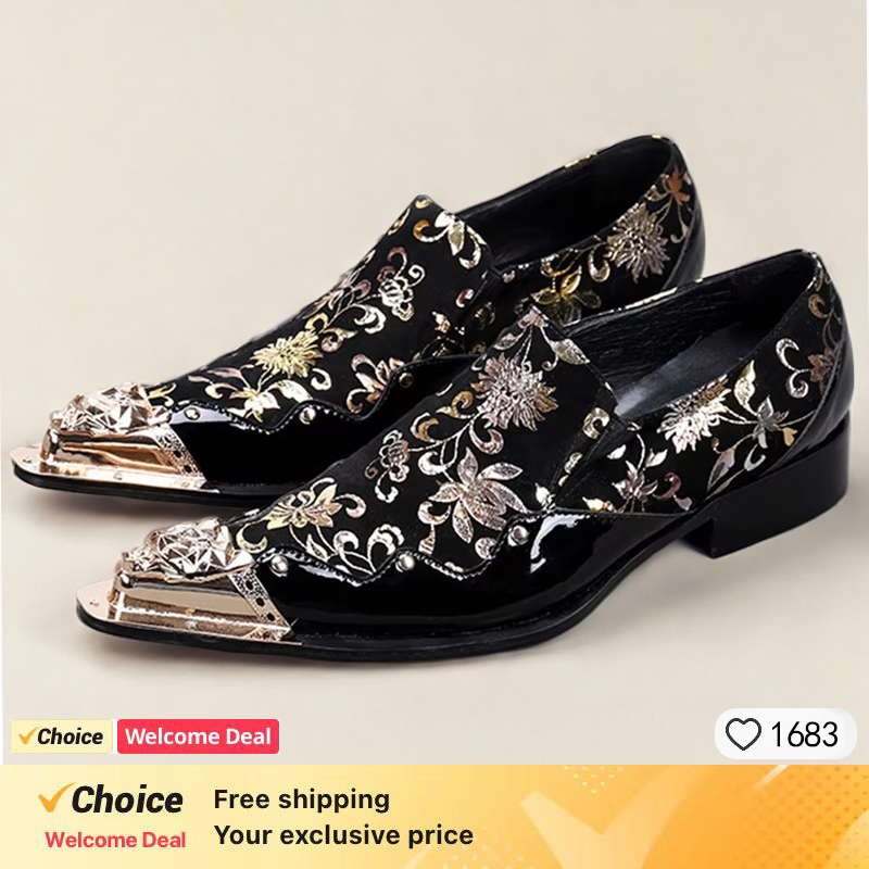 Spring and Autumn Crocodile Li - Men'S Formal Party Wear Shoes 评论和价格