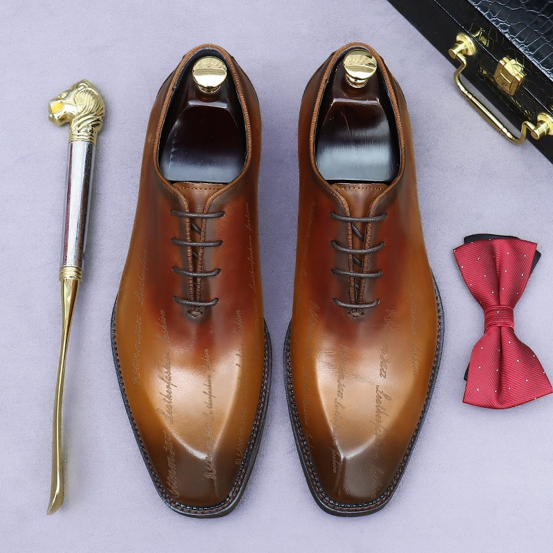 Men's Genuine Leather Oxford S - Men'S Formal Party Wear Shoes 评论和价格